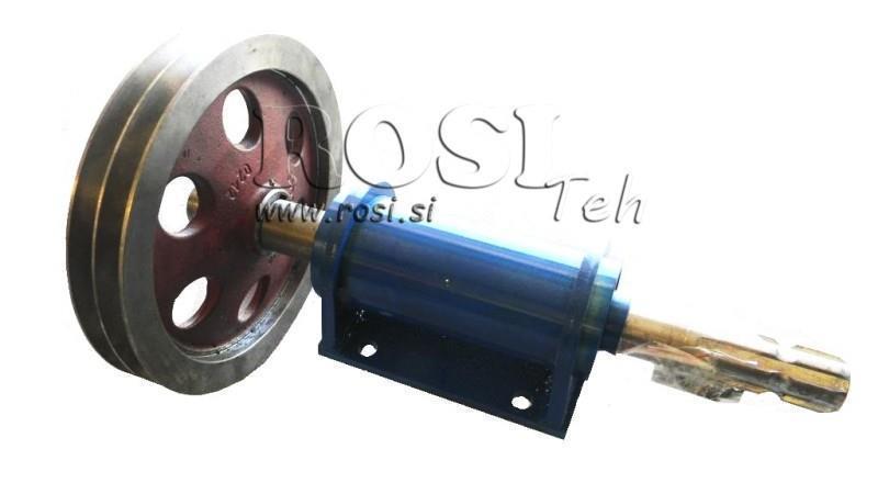 ARBRE CARDAN EN FONTE AVEC YOKE 270mm