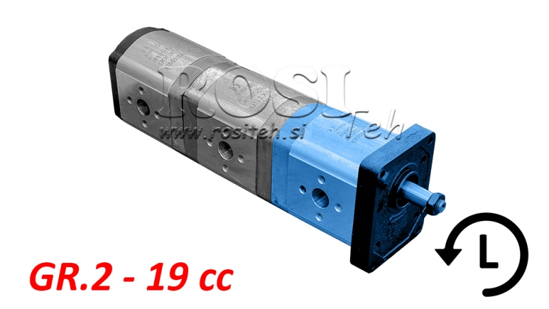 HYDRAULISK PUMPE 20A19X067 FORAN GR.2 19 CC VENSTRE