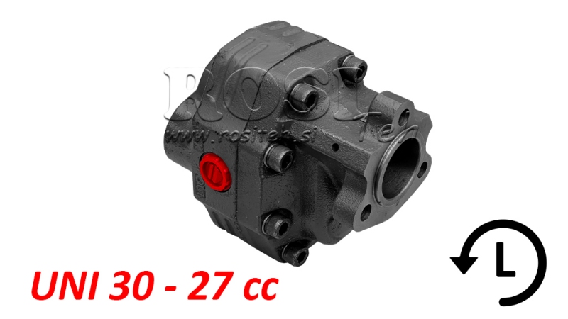 POMPĂ HIDRAULICĂ DIN FONTĂ UNI30-27CC-230 BAR STÂNGA