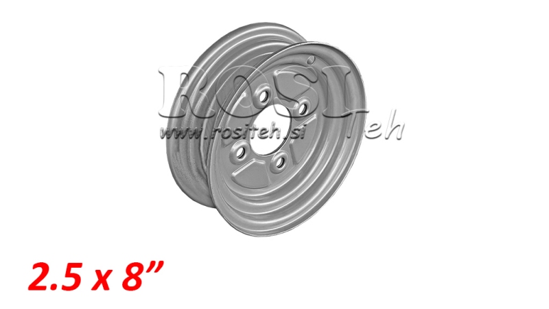 FELGE 2.50x8