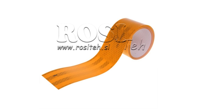 REFLEKTIERENDES BAND 3M - GELB - 1 Meter