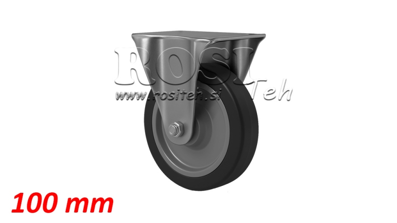 HJUL 100mm MED FAST BUNN