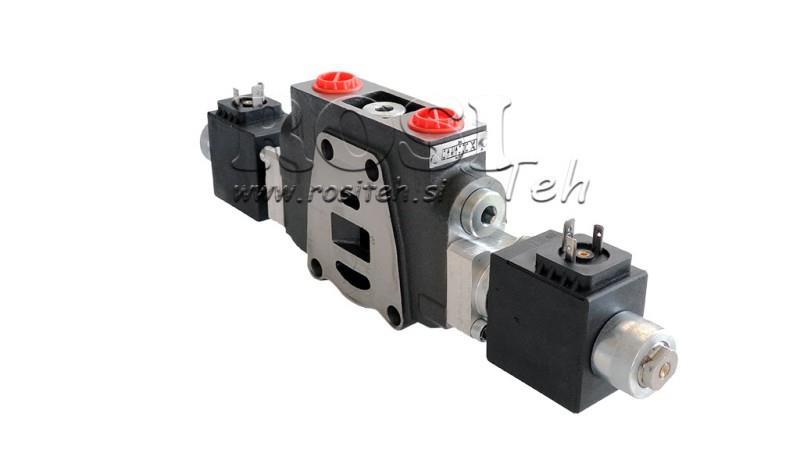 SINGLE ELECTRIC SEGMENT 12 V FOR HYDRAULIC VALVE PC100