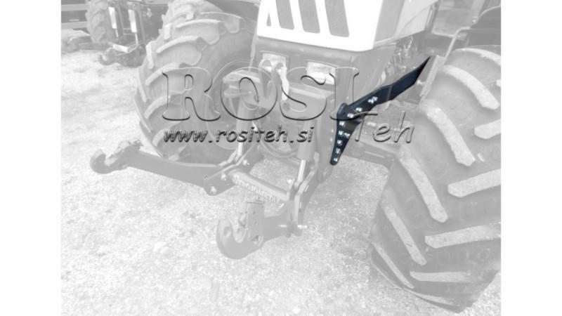 MONTAGE HYDRAULIQUE AVANT POUR TRACTEUR 1500kg