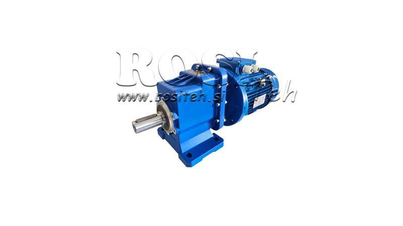 MOTOR ELECTRIC 1Fază 0.55kW CU REDUCȚIE ERC02 MS80 57rpm