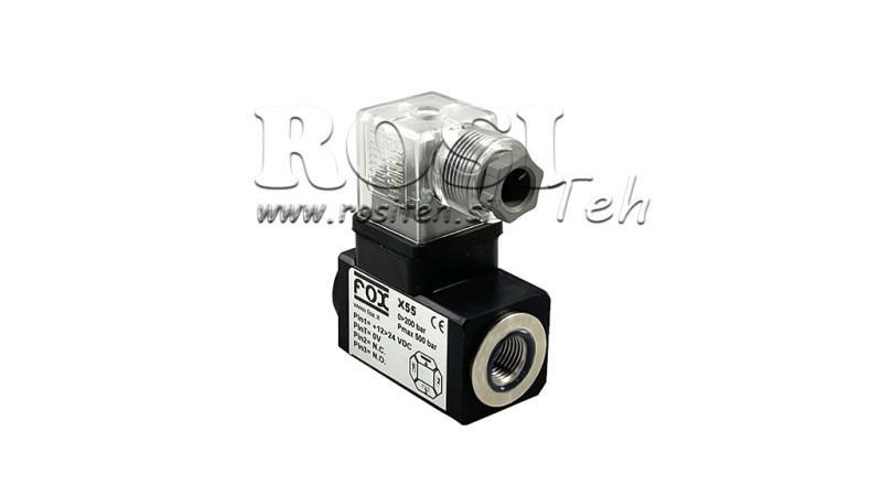 ELECTRONIC PRESSURE SWITCH X55 0-200 BAR (MAX.500BAR)