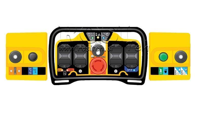 RADIO REMOTE CONTROL -PROPORTIONAL- ZEUS2 M4 10014 Plus