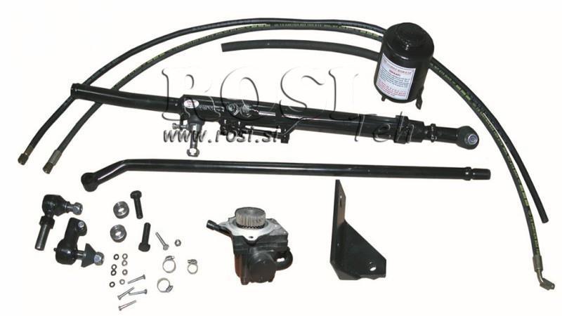 ENSEMBLE DE DIRECTION HYDRAULIQUE AUXILIAIRE FIAT 670