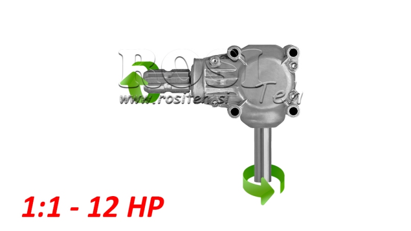 CUTIE DE VITEZE ÎN UNGHI L-150J 1:1 (12HP-9KW)