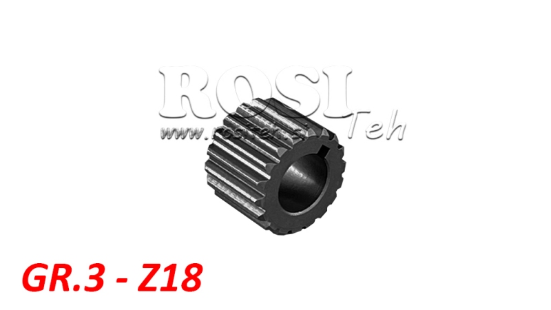 PTO GEAR GR.3 Z18