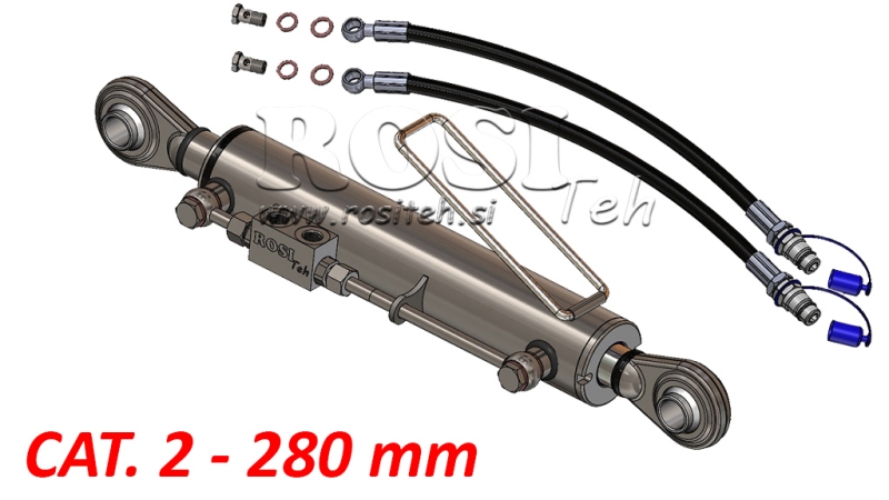 HYDRAULICKÝ TRETÍ BOD STANDARD - 2 KAT. 63/35-280 (45-95KS)(25,4/25,4)