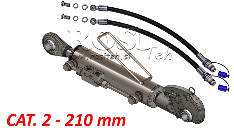 HYDRAULICKÝ TRETÍ BOD AUTOMATICKÝ - 2 KAT. 63/35-210 (45-95KS)(25,4)