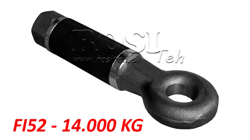 VLEČNA KLJUKA VRTLJIVA FI52 14.000/3.000KG