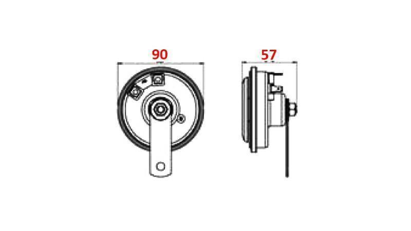 SIREN TYPE 1 - HORN 12V