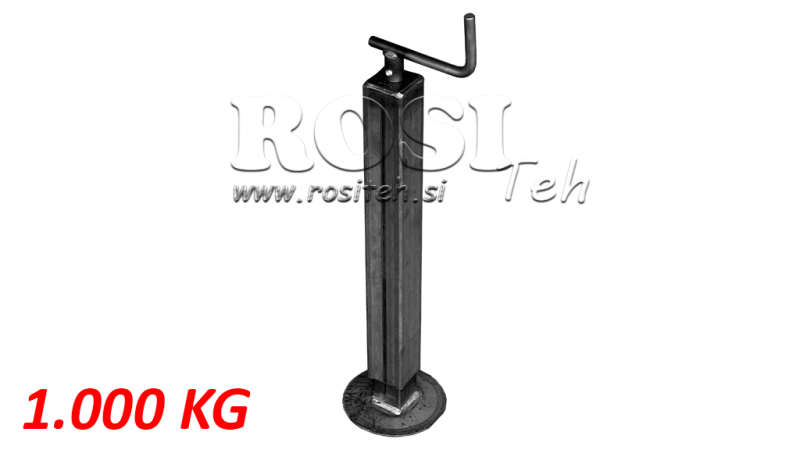 GEWINDESTÜTZBEIN (HÖHE 750mm - HUB 430mm) 1.000KG