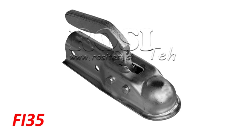 ATTELAGE DE REMORQUE POUR VOITURE ROND FI35