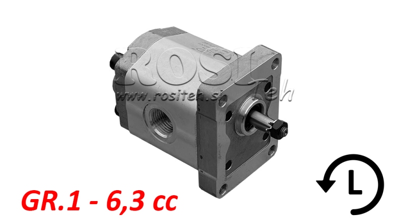 POMPE HYDRAULIQUE GR.1 6.3 CC GAUCHE - FILET