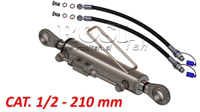 HYDRAULICKÝ TRETÍ BOD STANDARD - 1/2 KAT. 63/35-210 (45-95KS)(19,2/25,4)