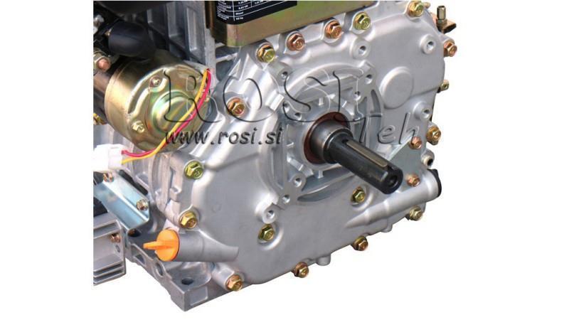 motor diesel 474cc-8.0kW-3,600 RPM-E-KW25x88-începere electrică