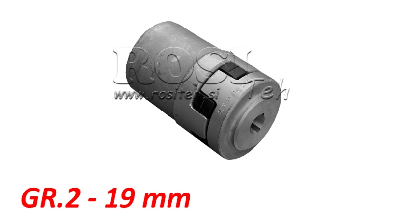 RUBBER COUPLING INSERT ND7 (0.55-0.75KW) 19MM/GR.2