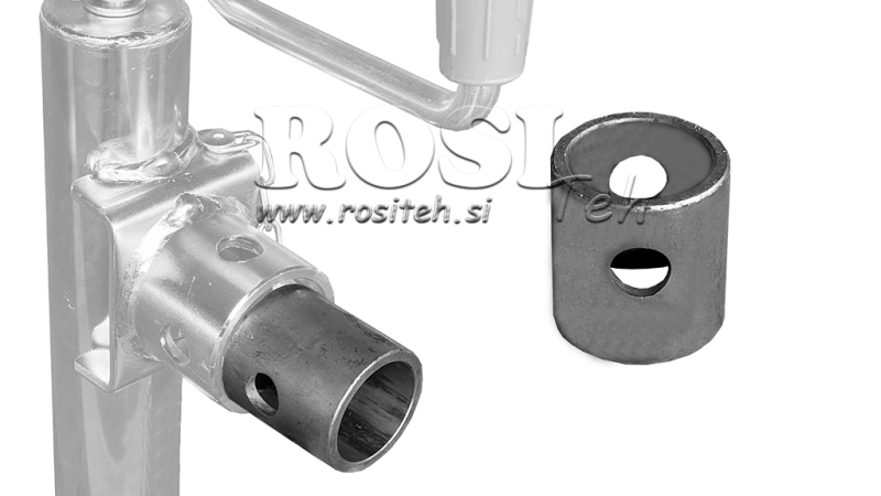 ADAPTER FOR STØTTEBEN MED RØRFORBINDELSE 1300 KG