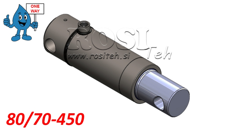 CILINDRU HIDRAULIC MONO 80/70-450
