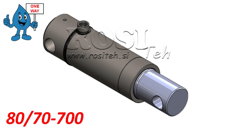 CILINDRU HIDRAULIC MONO 80/70-700