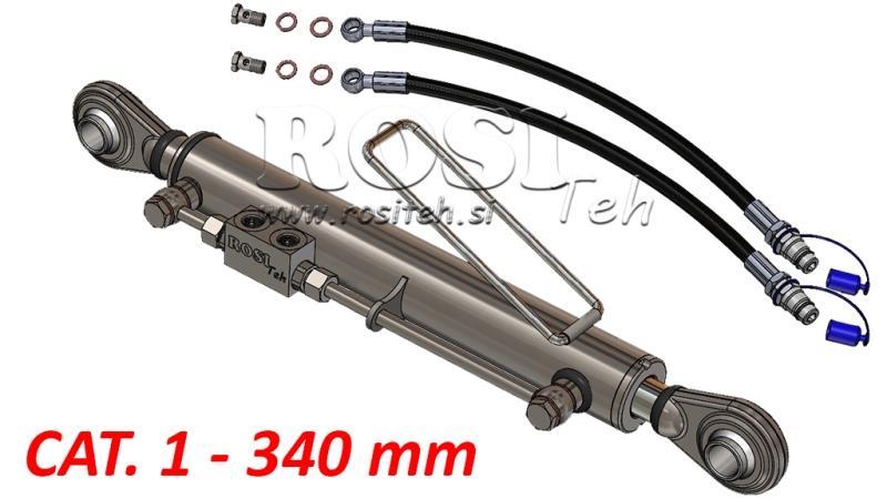 TIRANT CENTRAL HIDRAULIC STANDARD - CAT. 1 - 50/30-340 (20-55 HP) (25,4/25,4 mm)