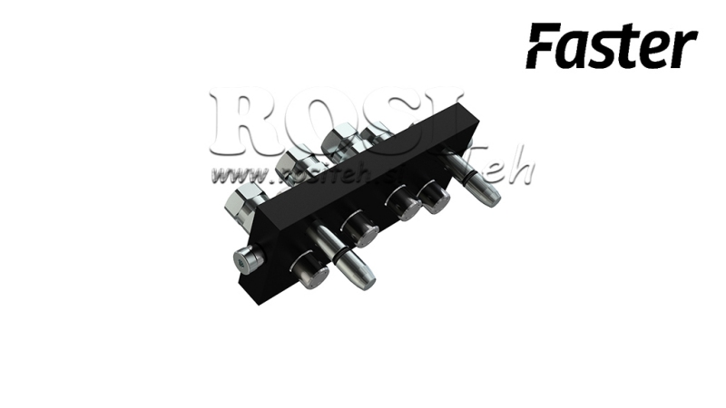 CUPLĂ MULTI-FASTER SIGMA 4CĂI BSP 3/8 PARTE MOBILĂ