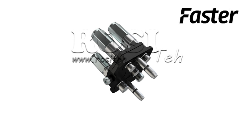 CUPLĂ MULTI-FASTER 5CĂI BSP 3×1/4 2×3/8 PARTE MOBILĂ