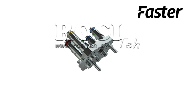 CUPLĂ MULTI-FASTER 3PLV 5CĂI BSP 3×3/8 2×9/16 PARTE MOBILĂ