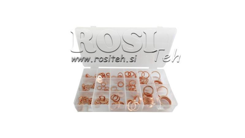 SET DE GARNITURI DIN CUPRU (220 buc)