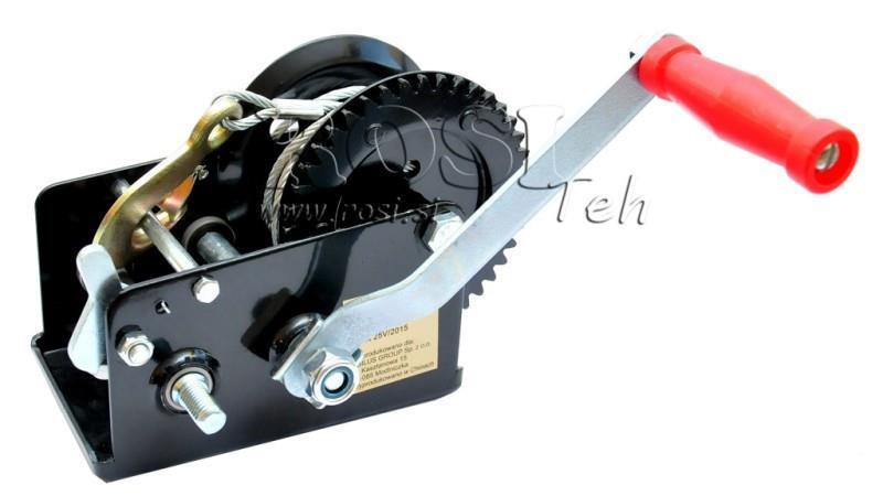 WINCH MANUAL DWK 25 V - 1133 kg - SÂRMĂ