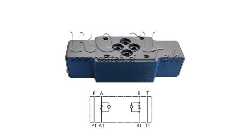 REGULATOR DE FLUX CETOP 3 INLET
