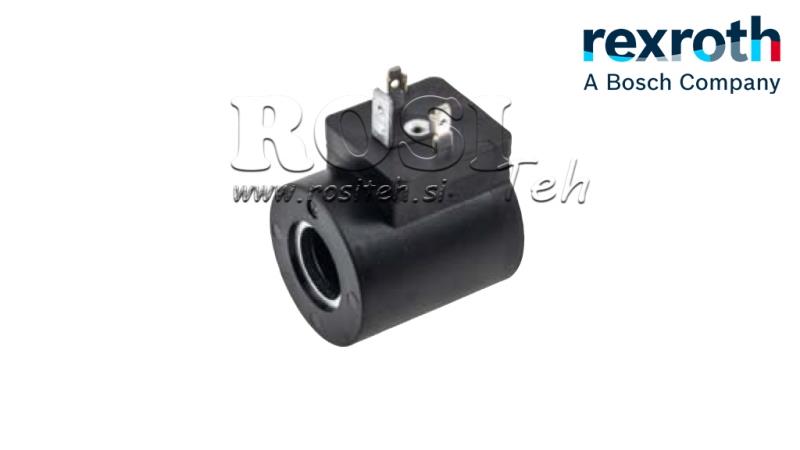 ELECTROMAGNETIC COIL 12V DC - fi 15.75mm-41mm IP65