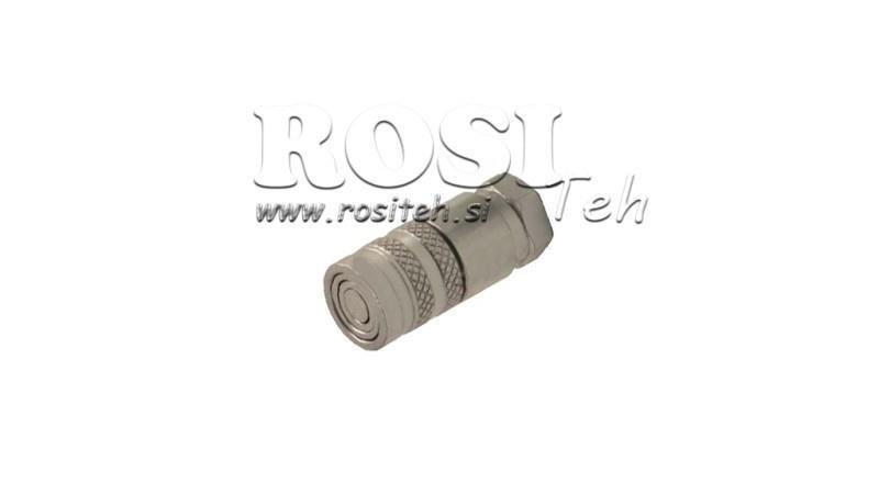 QUICK COUPLING EXCAVATOR FFH FEMALE 1/2 light