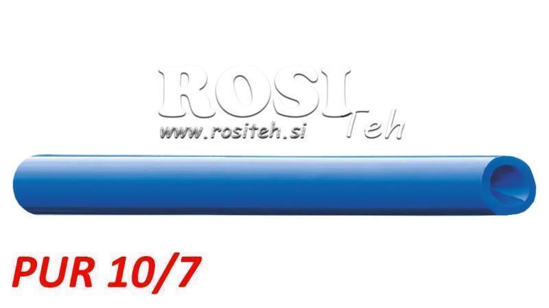 PU 10/7 HOSE DE AER POLIURETAN ALBASTRU