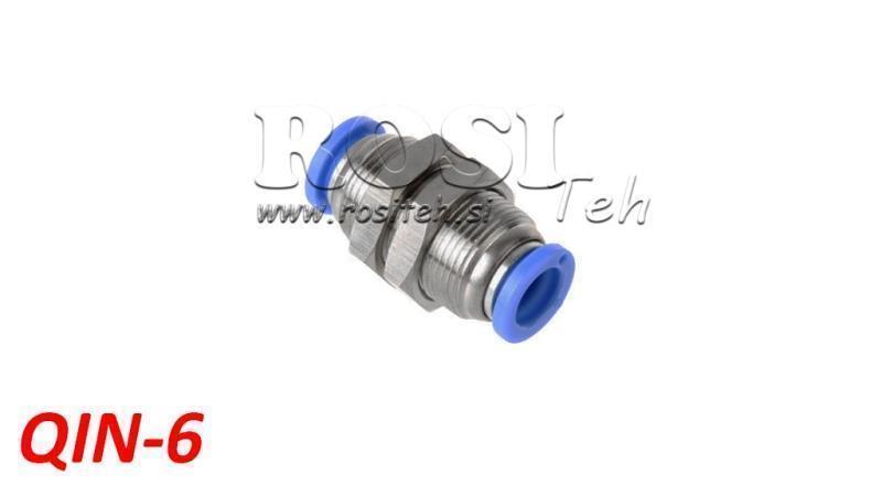 PNEUMATIC PLUG-IN DIVIDER CONNECTION TPA WITHOUT THREAD QIN-6