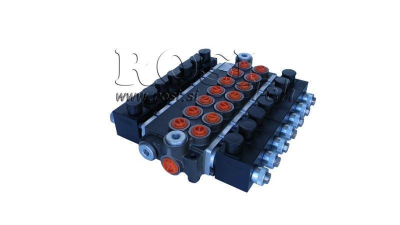 VALVĂ HIDRAULICĂ 7xZ50 12V DC