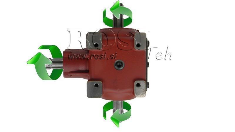 ANGLE REDUCER T-27J 1:1 (55HP-40.4kW)