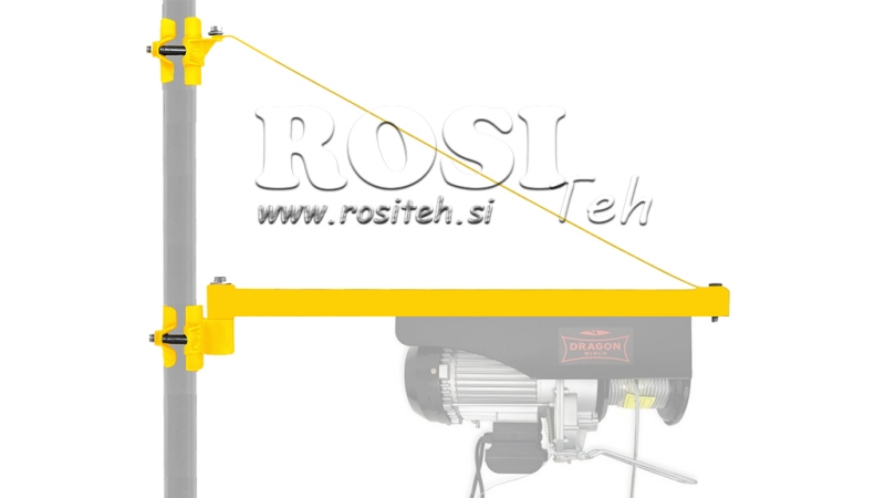 SCHWENKARM FÜR ELEKTRISCHEN WINSCH DWI 750 mm 1000 kg