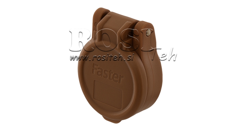 COVOR PROTECTOR MARRON PVC FEMELĂ CU ÎNCHIDERE RAPIDĂ PUSH PULL