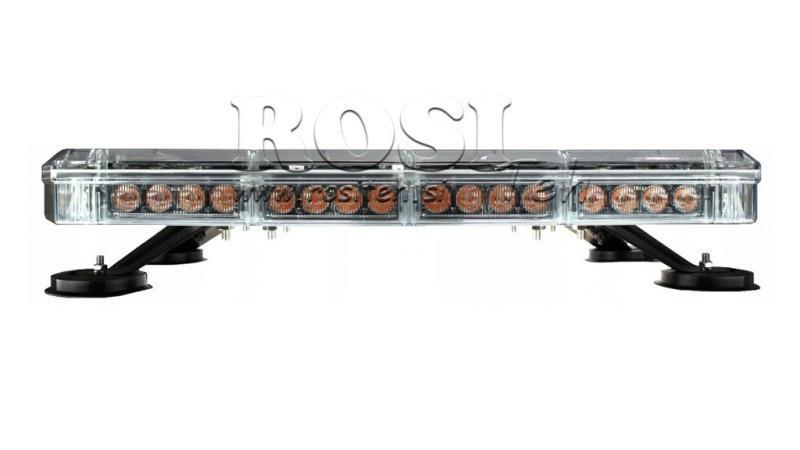 LED MAGNETISK STROBE ROTERENDE LYS 56 LED 156W 12V-24V