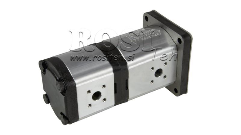 POMPĂ HIDRAULICĂ TRACTOR - OEM 87472285 - SERIA CNH T4 26 15 cc STÂNGA