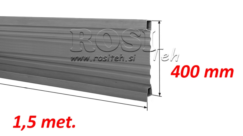 TRAILER SIDE PANEL 1.5 MET. - HEIGHT 400 MM