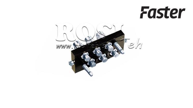 COUPLAGE MULTI-FASTER 6 voies BSP1/2 PARTIE MOBILE