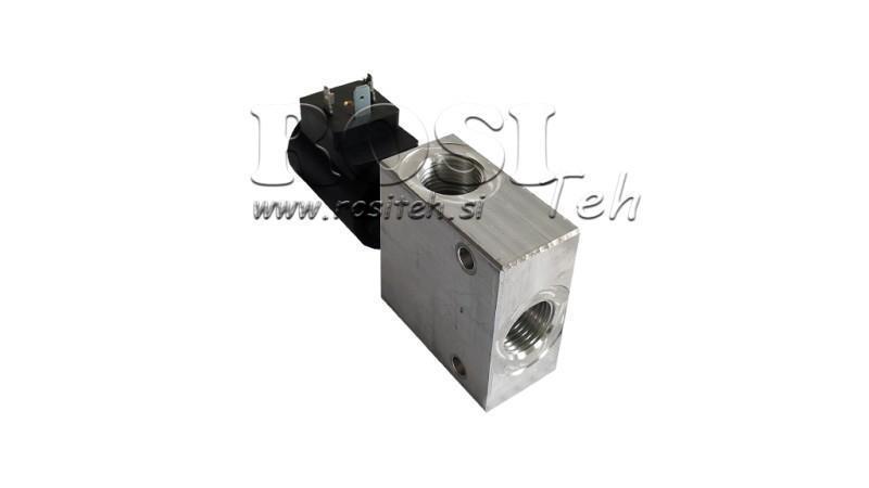 VALVĂ 2-WAY 1/2 (NC) 12V - 60lit