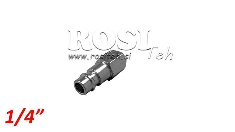 RACCORD RAPIDE PNEUMATIQUE MALE FILET INTERNE G014 - DN7.2