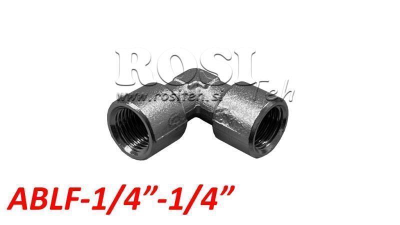 CONNESSIONE ANGOLARE PNEUMATICA CLASSICA ABLF-014-014
