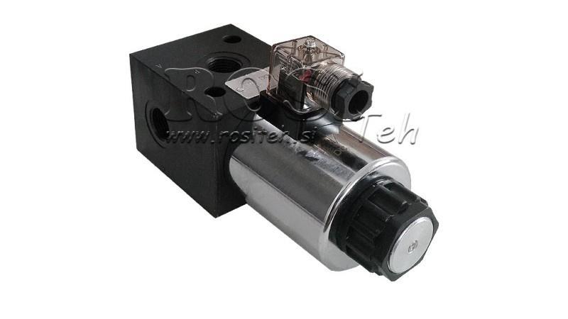 VENTIL 3 WAY 1/2 24V - 80lit
